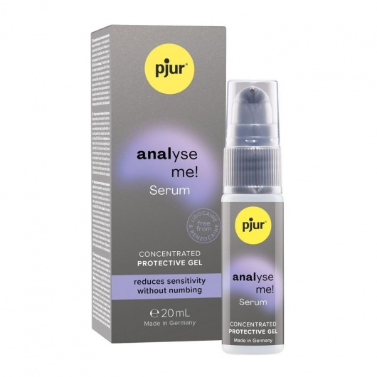Расслабляющая анальная сыворотка pjur Analyse Me Serum - 20 мл. - Pjur - купить с доставкой в Энгельсе