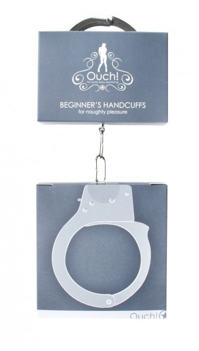 Металлические наручники OUCH! Metal - Shots Media BV - купить с доставкой в Энгельсе