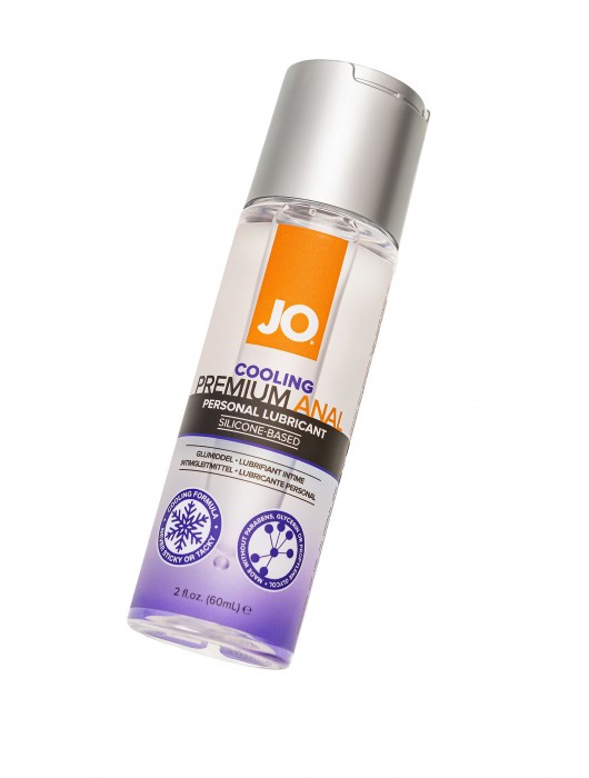 Анальный охлаждающий лубрикант на силиконовой основе JO PREMIUM ANAL COOLING - 60 мл. - System JO - купить с доставкой в Энгельсе