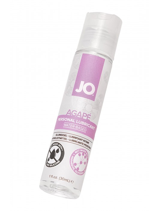 Лубрикант на водной основе для женщин JO AGAPE ORIGINAL - 30 мл. - System JO - купить с доставкой в Энгельсе