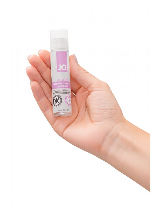 Лубрикант на водной основе для женщин JO AGAPE ORIGINAL - 30 мл. - System JO - купить с доставкой в Энгельсе