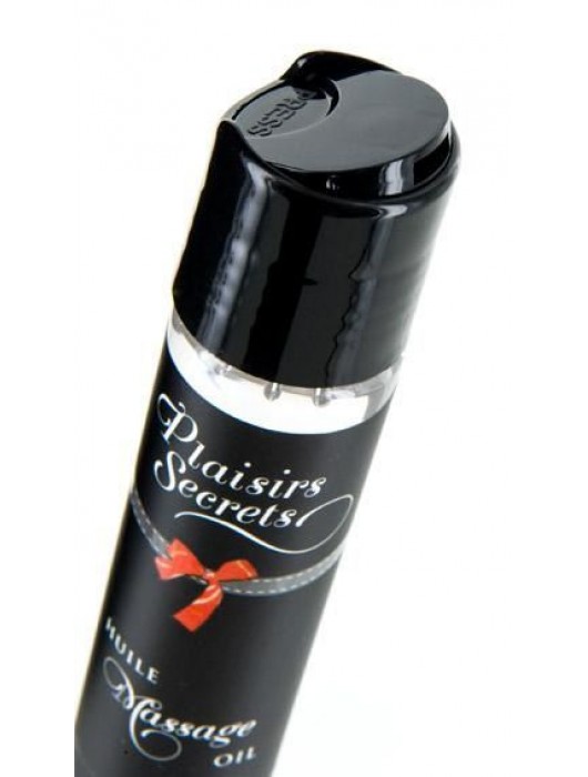 Массажное масло с ароматом кокоса Huile de Massage Gourmande Coco - 59 мл. - Plaisir Secret - купить с доставкой в Энгельсе