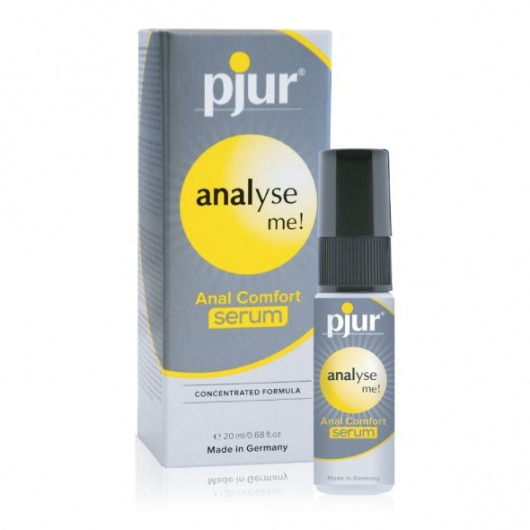 Анальный спрей pjur ANALYSE ME Serum - 20 мл. - Pjur - купить с доставкой в Энгельсе