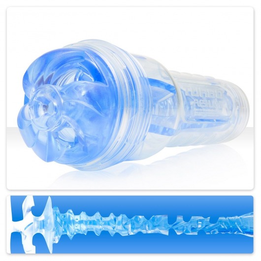 Мастурбатор Fleshlight Turbo - Trust Blue Ice - Fleshlight - в Энгельсе купить с доставкой