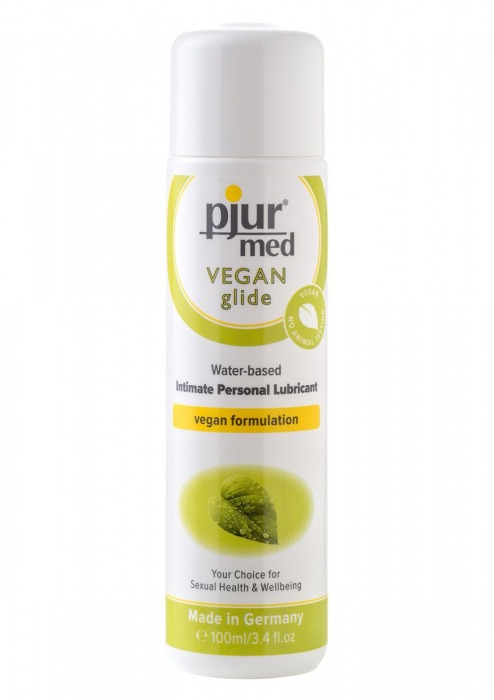 Натуральный лубрикант pjur MED Vegan Gilde - 100 мл. - Pjur - купить с доставкой в Энгельсе