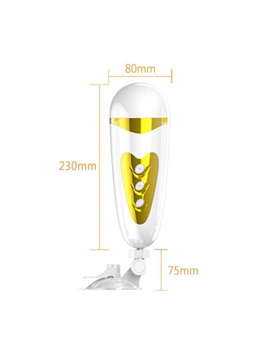 Мега-мастурбатор вагина Sally с вибрацией и голосом - Baile - в Энгельсе купить с доставкой
