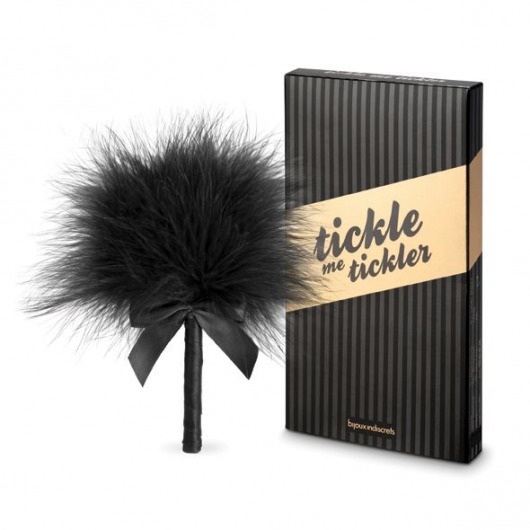 Пуховка для эротических игр Tickle Me Tickler - Bijoux Indiscrets - купить с доставкой в Энгельсе