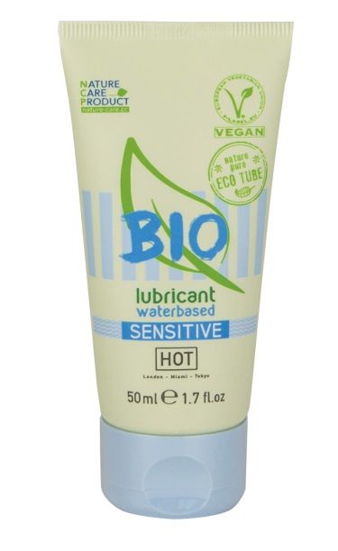 Органический лубрикант для чувствительной кожи Bio Sensitive - 50 мл. - HOT - купить с доставкой в Энгельсе