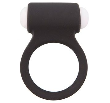 Чёрное эрекционное виброкольцо LIT-UP SILICONE STIMU RING 3 BLACK - Dream Toys - в Энгельсе купить с доставкой