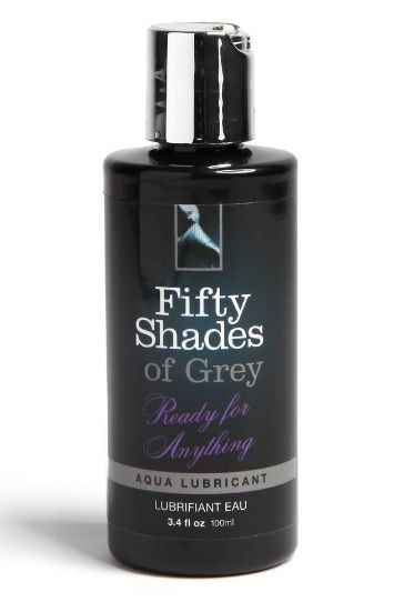 Лубрикант на водной основе Ready for Anything Aqua Lubricant - 100 мл. - Fifty Shades of Grey - купить с доставкой в Энгельсе