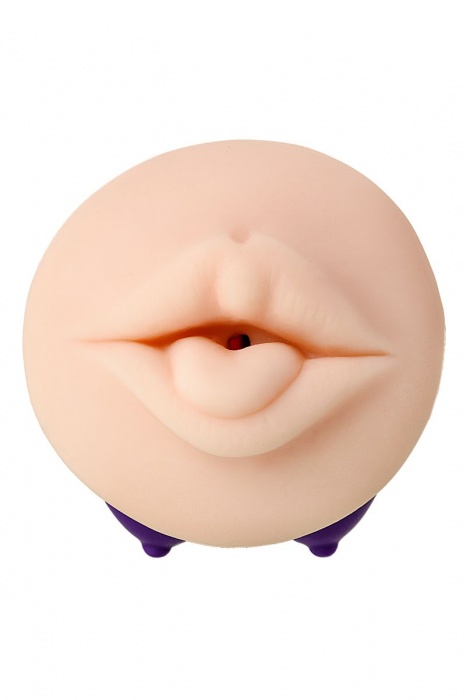 Двухсторонний мастурбатор JOS YARA в фиолетовой колбе - JOS - в Энгельсе купить с доставкой