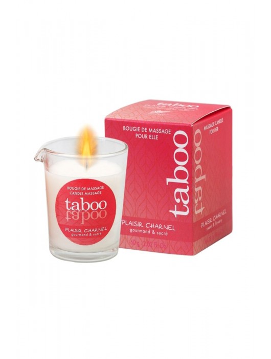 Массажное аромамасло с афродизиаками для женщин RUF Taboo Plaisir charnel - 60 гр. - RUF - купить с доставкой в Энгельсе