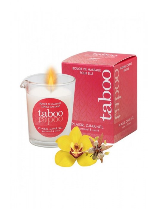 Массажное аромамасло с афродизиаками для женщин RUF Taboo Plaisir charnel - 60 гр. - RUF - купить с доставкой в Энгельсе