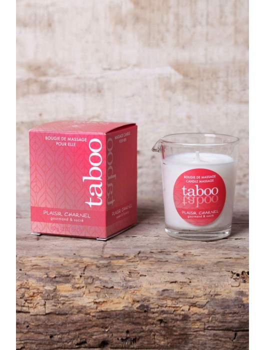 Массажное аромамасло с афродизиаками для женщин RUF Taboo Plaisir charnel - 60 гр. - RUF - купить с доставкой в Энгельсе