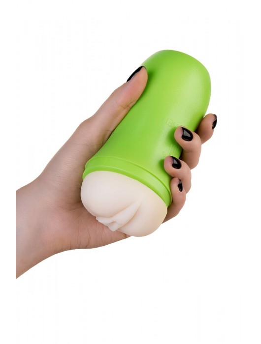 Мастурбатор-вагина A-Toys в зеленой колбе - A-toys - в Энгельсе купить с доставкой