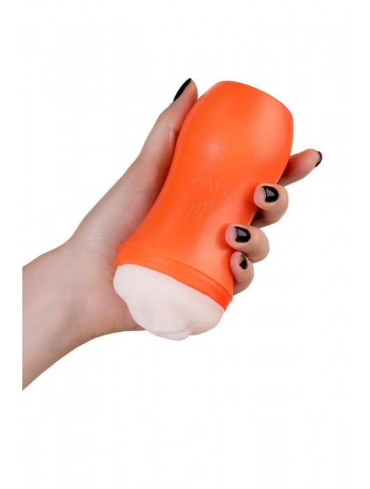 Мастурбатор-ротик A-Toys в оранжевой колбе - A-toys - в Энгельсе купить с доставкой