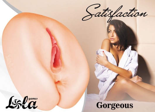 Мастурбатор с 2 тоннелями Satisfaction Gorgeous - Lola Games - в Энгельсе купить с доставкой