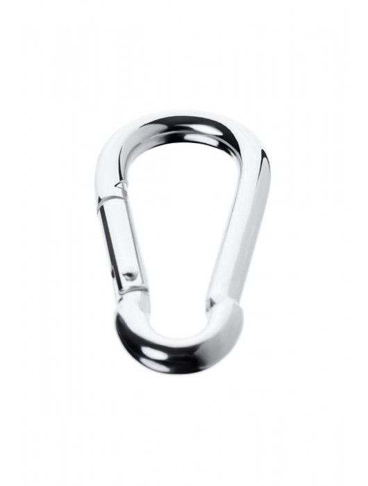 Серебристый карабин TOYFA Metal - ToyFa - купить с доставкой в Энгельсе