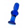 Голубая стеклянная анальная втулка - 12 см. - Sexus в Энгельсе Голубая стеклянная анальная втулка - 12 см. - Sexus