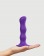 Фиолетовая насадка Strap-On-Me Dildo Geisha Balls size M - Strap-on-me - купить с доставкой в Энгельсе