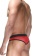 Красно-черные мужские трусы-тонги - La Blinque купить с доставкой Красно-черные мужские трусы-тонги - La Blinque купить с доставкой