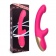 Розовый изогнутый вибромассажер - 20,3 см. - I-MOON купить в Энгельсе с доставкой в Orgasmix.ru Розовый изогнутый вибромассажер - 20,3 см. - I-MOON