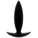 Чёрная мини-пробка для анальной стимуляции BOOTYFUL ANAL PLUG XTRA SMALL BLACK - 9 см. - Dream Toys в Энгельсе Чёрная мини-пробка для анальной стимуляции BOOTYFUL ANAL PLUG XTRA SMALL BLACK - 9 см. - Dream Toys